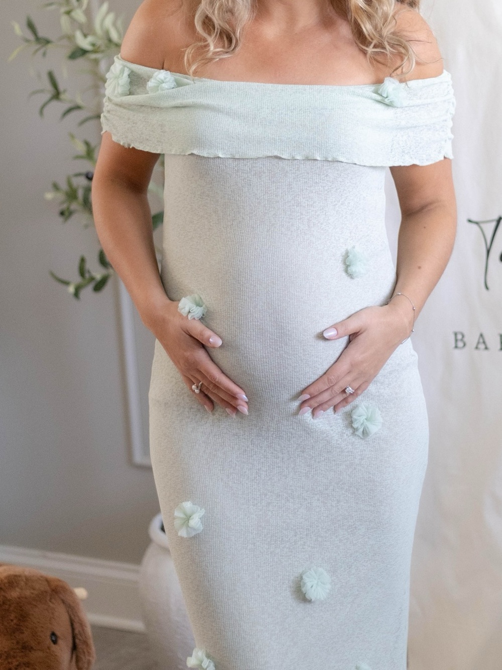 Althea Elise Celestine Maxi Dress - Sage Green (medium)